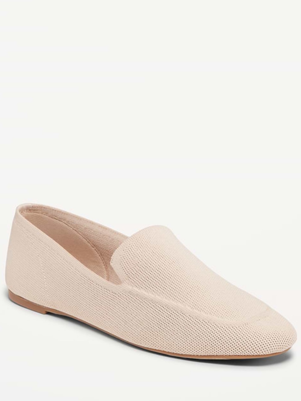 Old Navy Women's Beige Knit Loafers